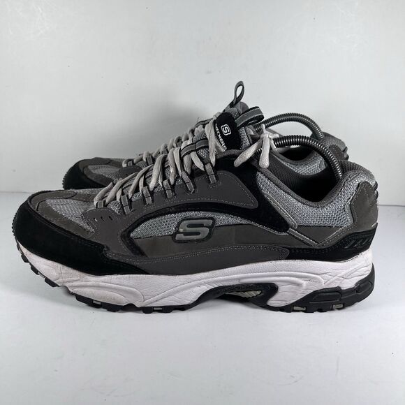 Skechers Stamina Cutback Lace Up Athletic Shoes Sneakers Men's Size 13 - Picture 3 of 8